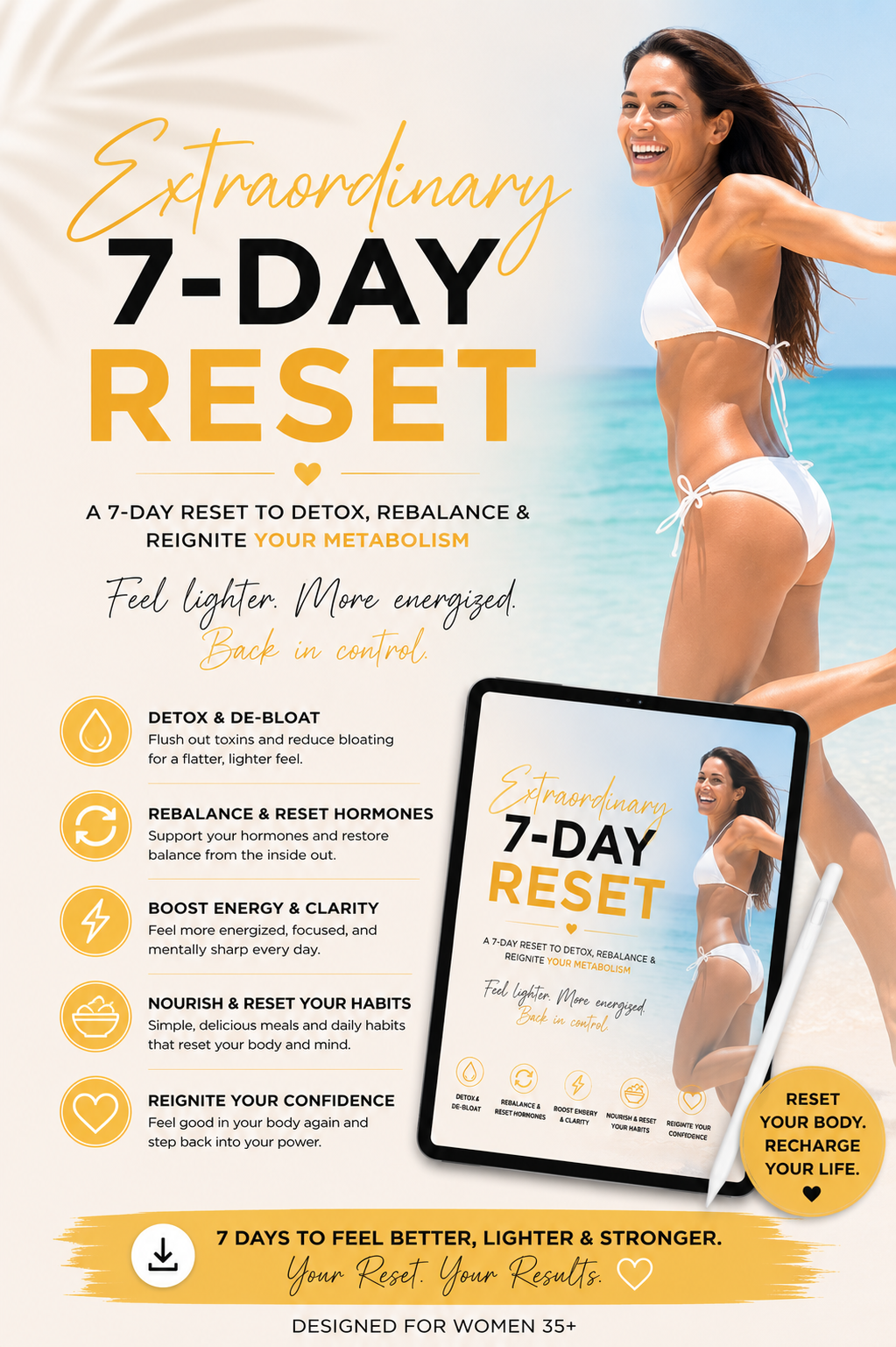 The 7-Day Fat Loss Reset for Women 35+