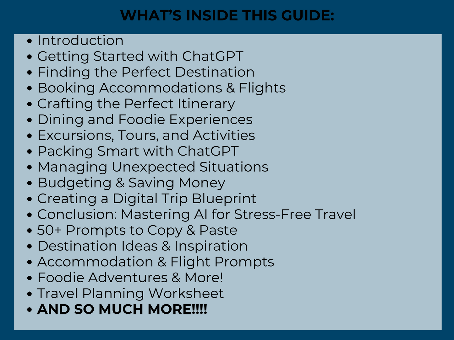 AI Trip Planner & Itinerary Builder