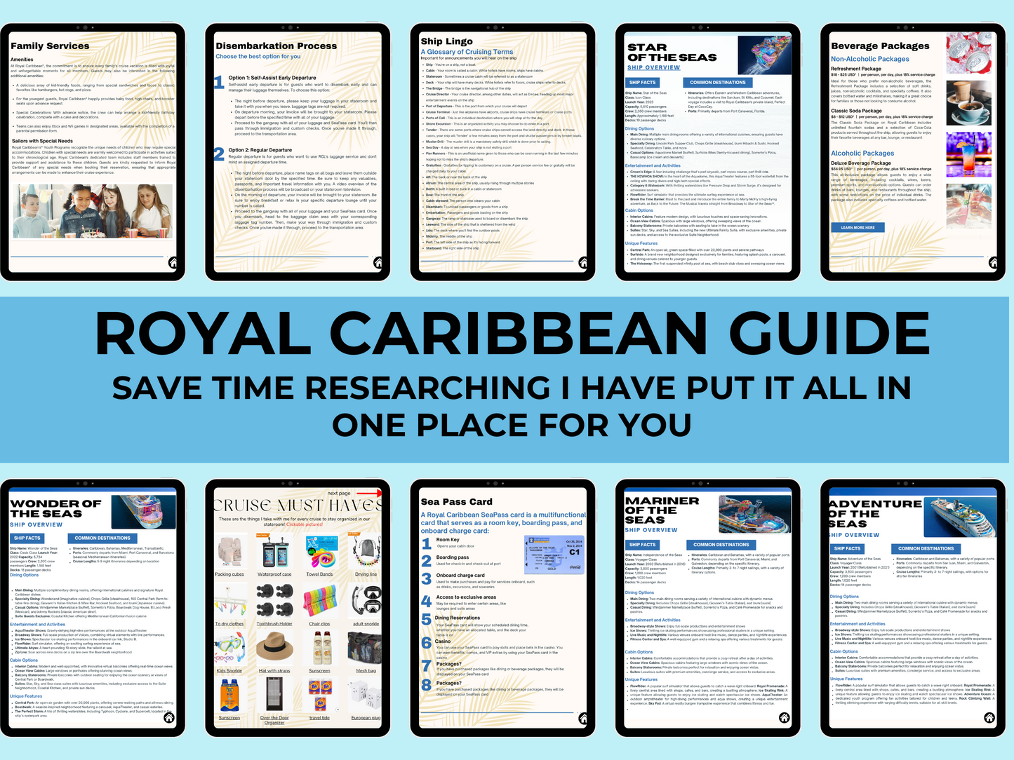 Royal Caribbean cruise guide