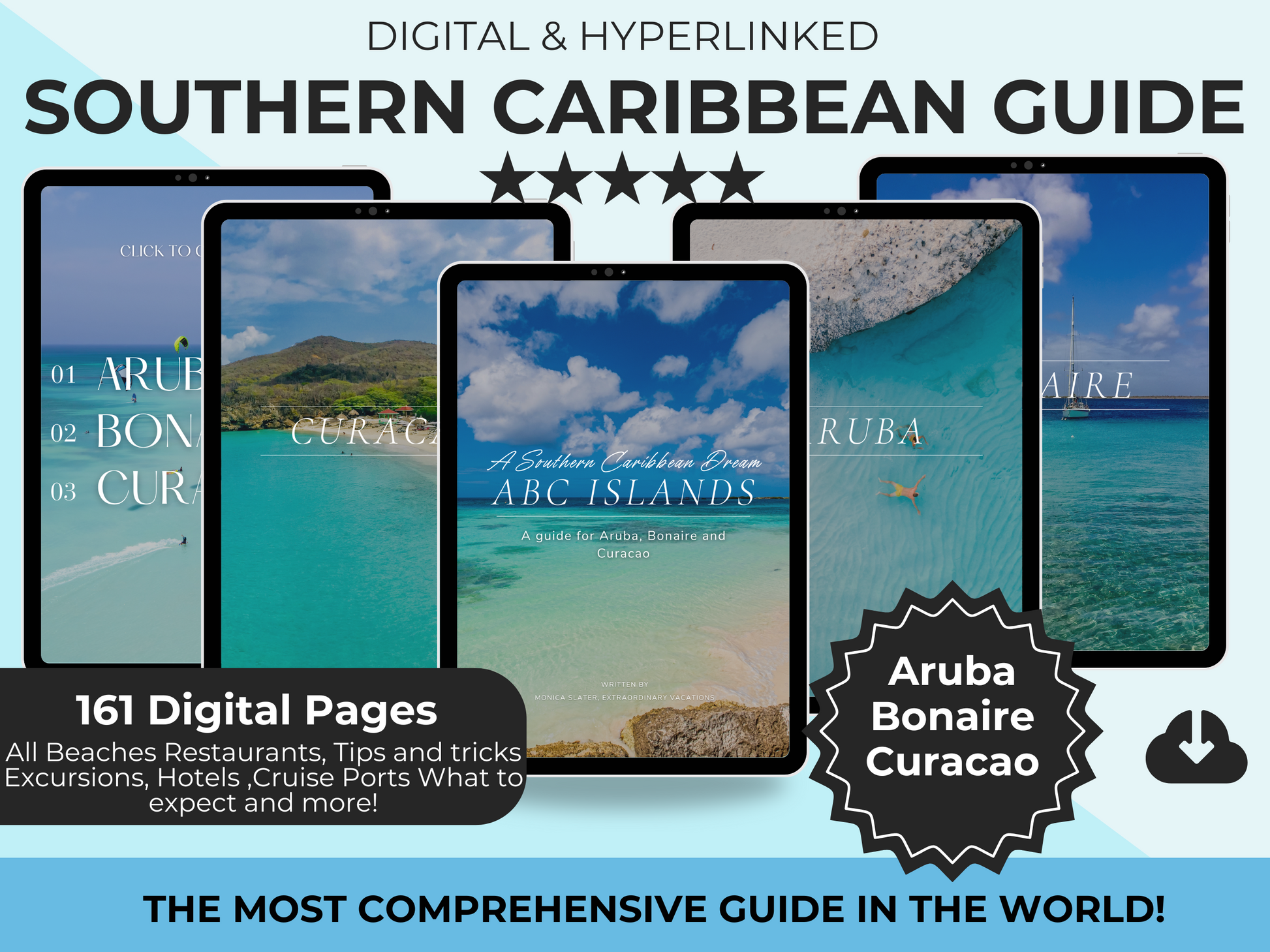travel guide for Aruba, Curaçao, and Bonaire