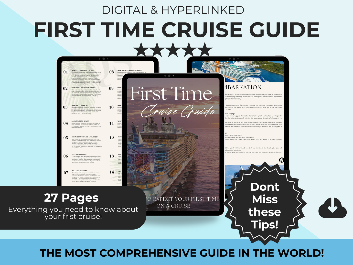 First Time Cruise Guide | Packing, Tips & Cruise Hacks