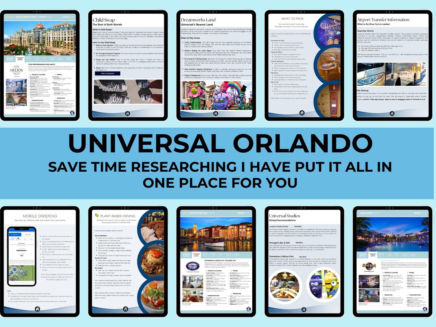 Ultimate Universal Studios Orlando Guide 2026 Epic Universe Digital Download