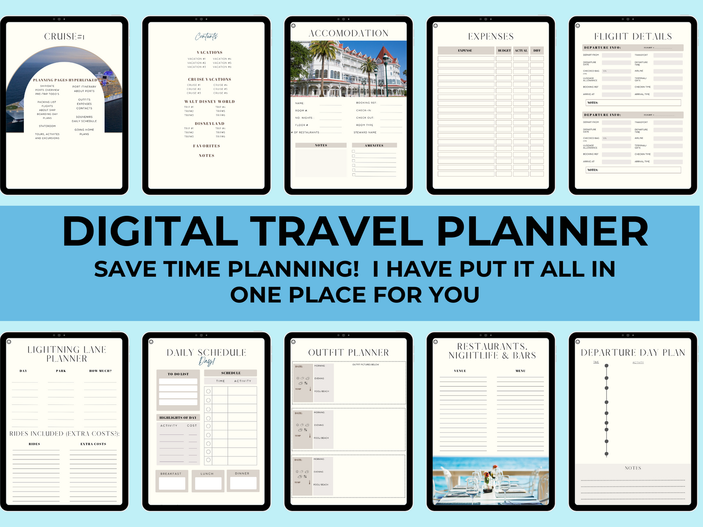 DIGITAL TRAVEL PLANNER
