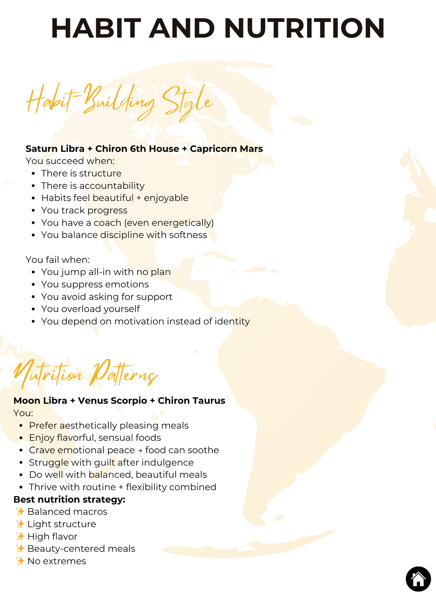 The Soul Blueprint: Your Personal Astrology Map for Health, Habits & Transformation